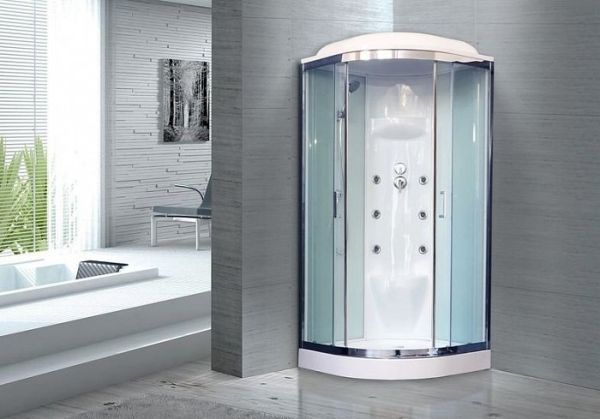 Душевая кабина Royal Bath RB90HK7-WT-CH 90x90 см