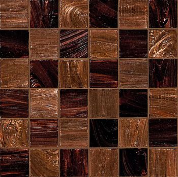 Мозаика Decori 50 Checkmate Brown 30.8x30.8