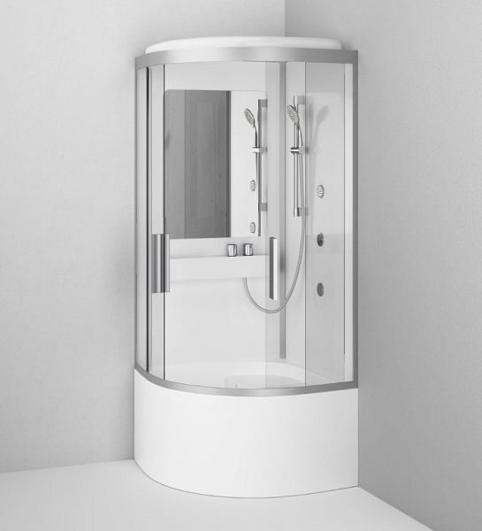Душевая кабина Am.Pm Like W80C-019A-090MTA 90х90 см стекло прозрачное