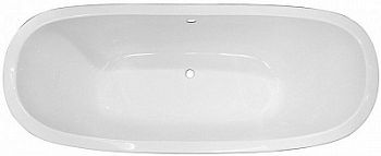 Ванна из искусственного мрамора Эстет Скарлет 180x77 ФР-00001245