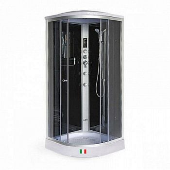 Душевая кабина Maroni Ferrara BLR-011S 453902 90х90 см стекло прозрачное