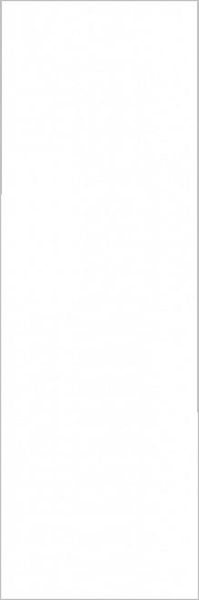 Плитка Диагональ белый обрезной 25х75