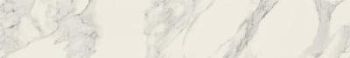 Bianco Arabesco Listello Lucidato 6x60