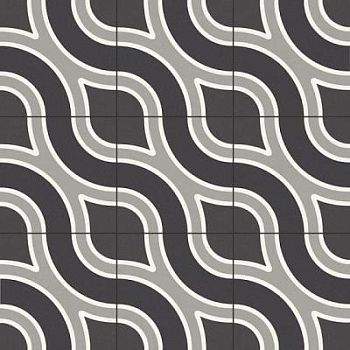 Wave Black Pre-Scored 20 59.2x59.2