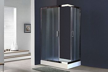 Душевой уголок Royal Bath RB 8120HP-C-CH (матовое) L