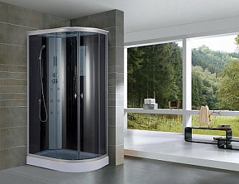 Душевая кабина Niagara Classic NG-3513-14L 120x80x215 левая с гидромассажем стекло тонированное