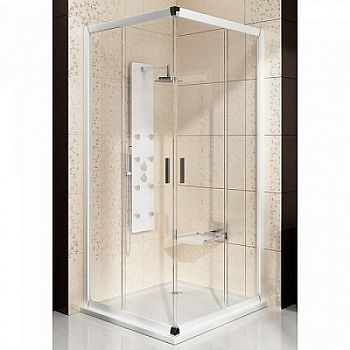 Душевой уголок Ravak Blix BLRV2K-100 1XVA0C00Z1 блестящий стекло прозрачное транспарент