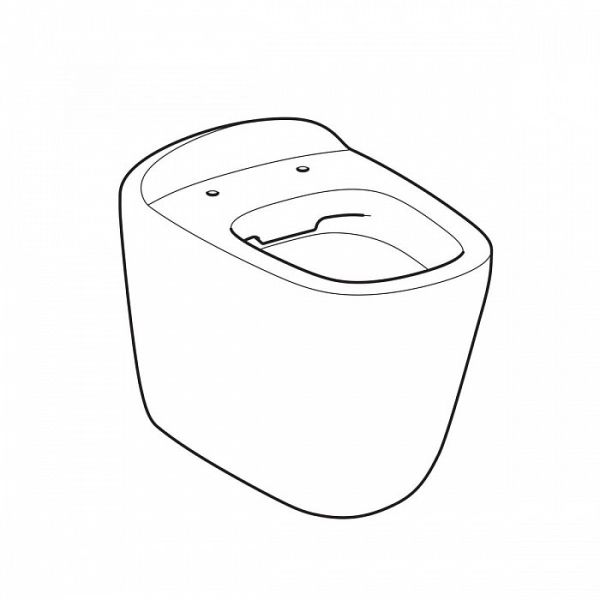 Унитаз приставной Geberit Citterio 500.512.01.1 белый