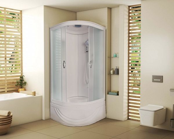 Душевая кабина Niagara Classic-акрил NG-112-15 90х90х215 стекло матовое