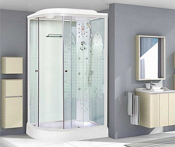 Душевая кабина Niagara Premium NG-303-01RN 120x80x220 правая с гидромассажем стекло мозаика