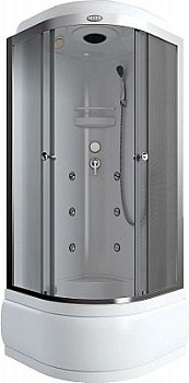 Душевая кабина Arcus AS-103 90x90 см фронтальные стекла матовые фактурные