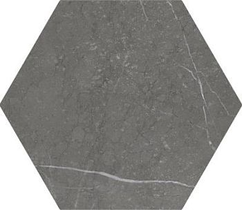 Petra Hexagon Charcoal 20x23