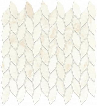 Мозаика Marvel Shine Calacatta Delicato Mosaico Twist Shiny 30.5x30.5