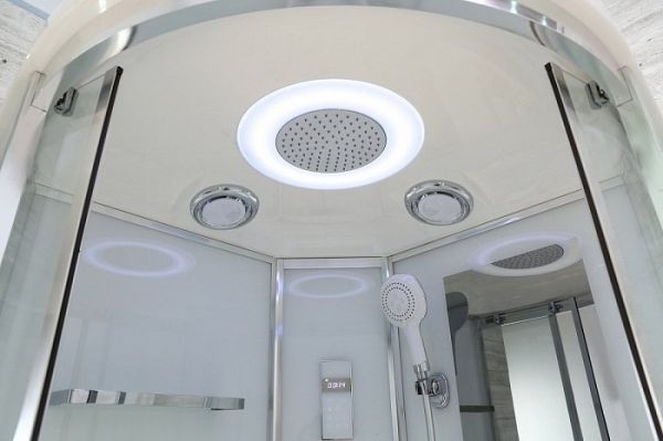 Душевая кабина Black&White Galaxy G5501 1000 100x100 см гидромассажная