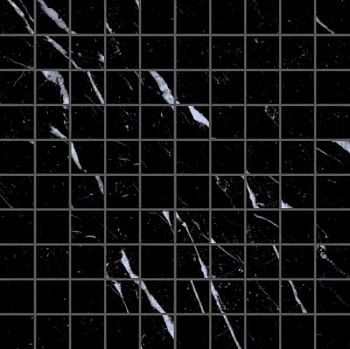 Mosaico 3x3 Nero Marquinia Naturale 30x30