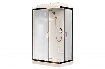 Душевая кабина Royal Bath RB8120HP1-M-CH-R 120x80 см правая стекло матовое