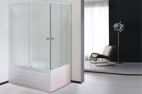 Душевой уголок Royal Bath 8120BP-C матовое левый Душевой уголок Royal Bath 8120BP-C матовое левый