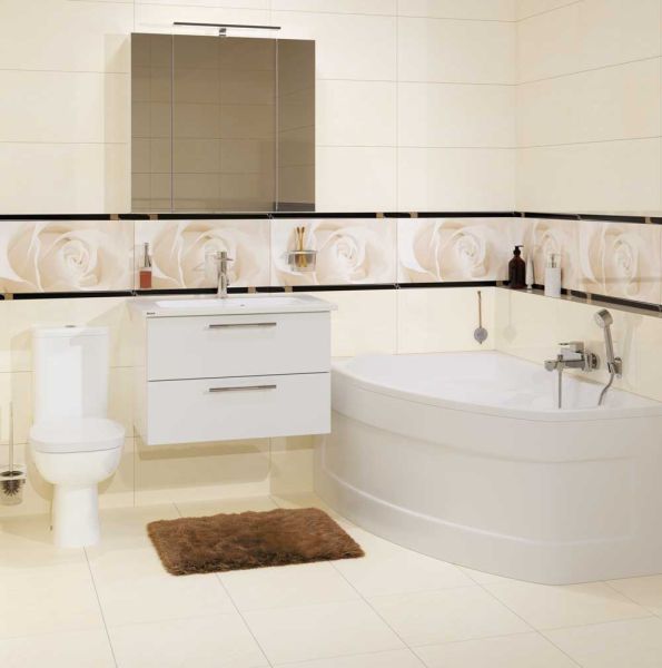 Керамогранит Effecta бежевый 42х42