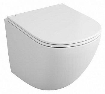 Унитаз подвесной OWL 1975 Vind Cirkel-H OWLT190302 безободковый с микролифтом