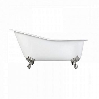 Чугунная ванна Goldman Element Loft 168x78x44 см с ножками и сифоном