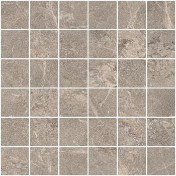 Мозаика Темный Греж Лаппато 5x5 30x30