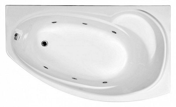 Акриловая ванна Aquanet Jersey правая