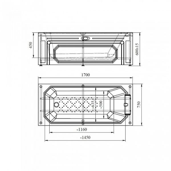 Акриловая ванна Radomir Уэльс