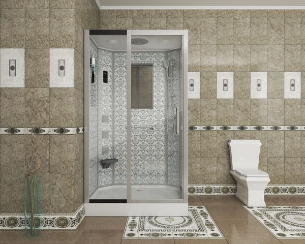 Душевая кабина Niagara Luxe NG-7711WL 120x90x220 левая с гидромассажем стекло прозрачное