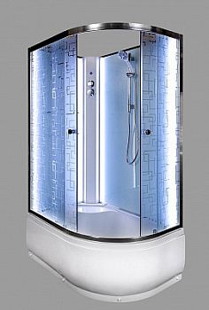 Душевая кабина Deto ЕМ4512 R N LED