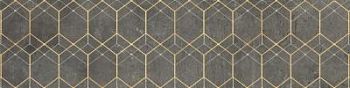 Graphite Poler Decor Geo 29.7x119.7