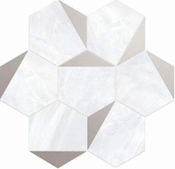 Esagona Triangolo Bianco Platinum 30x28