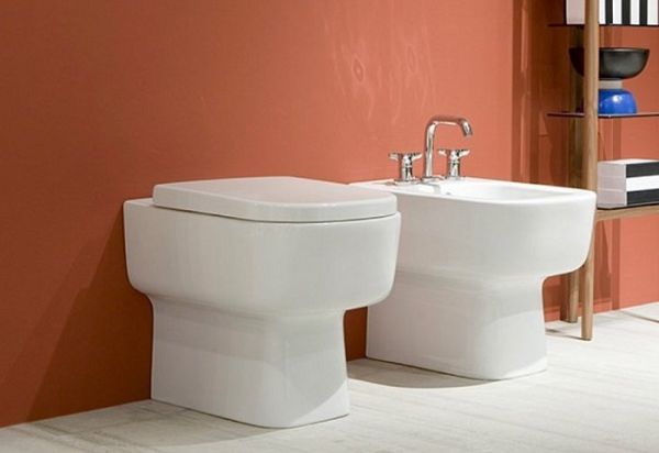 Унитаз приставной Antonio Lupi Duetto 21