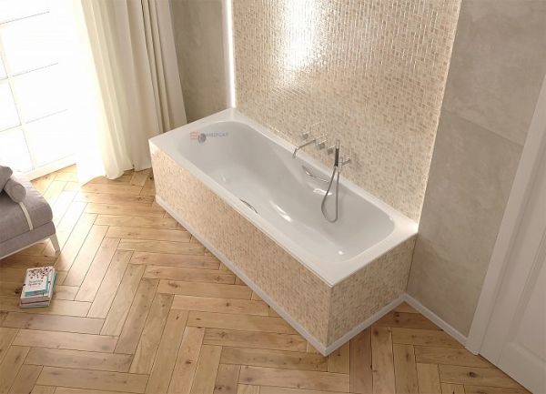 Чугунная ванна Универсал Сибирячка 170х75 с отв. под ручки, 442835 Чугунная ванна Универсал Сибирячка 170х75 с отв. под ручки, 442835