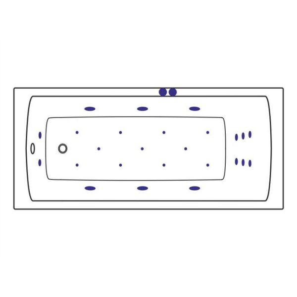 Акриловая ванна Excellent Aquaria Ultra 170x75 WAEX.AQU17.ULTRA