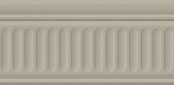 Бордюр Бланше серый структурированный 9,9х20