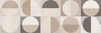 Dec Circles Warm Brillo 25x75