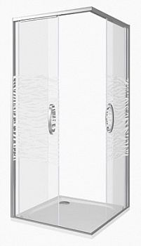 Душевой уголок GOOD DOOR Antares CR-100-W-CH