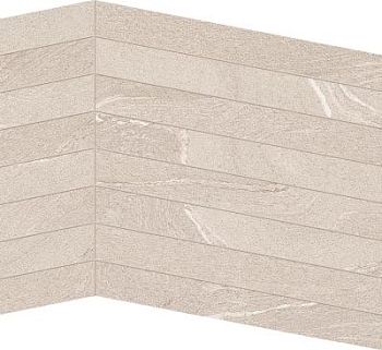 Mosaico Bis Martellata Sand Naturale 37.4x29.1