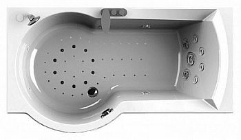 Акриловая ванна Radomir Валенсия Комфорт White L