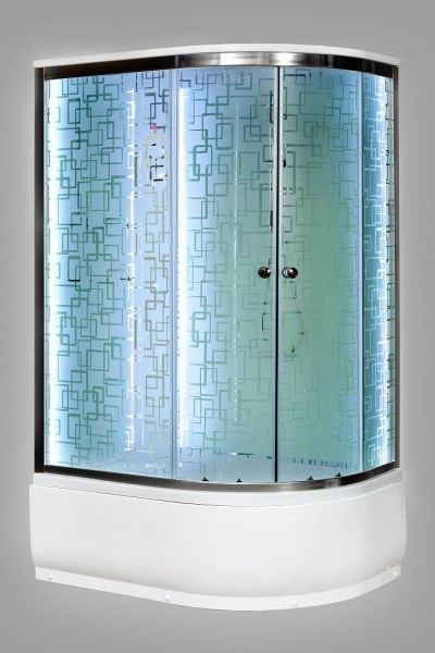 Душевая кабина Deto ЕМ4512 L LED с гидромассажем