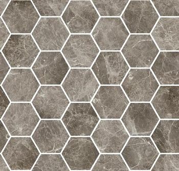 Jolie Grey Mosaico Esagoni Levigato 30x30