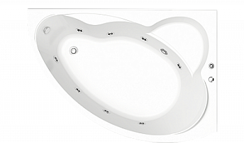 Гидромассажная ванна Bas Лагуна R 170х100