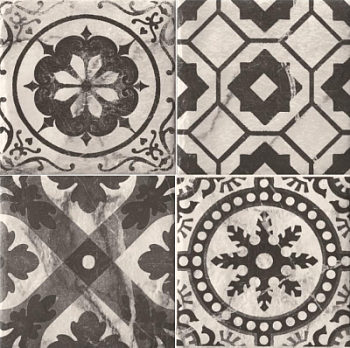 Magistra Decoro Mix Paonazzetto 20x20