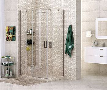 Душевой уголок с левой распашной дверью Wasserkraft Aller 10H07L