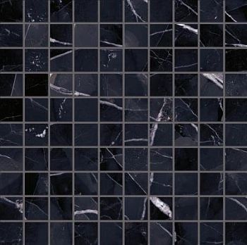 Mosaico 3x3 Calacatta Black Naturale 30x30