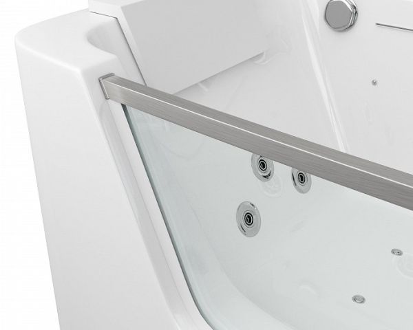 Акриловая ванна Grossman GR-15085 с гидромассажем, 85x150