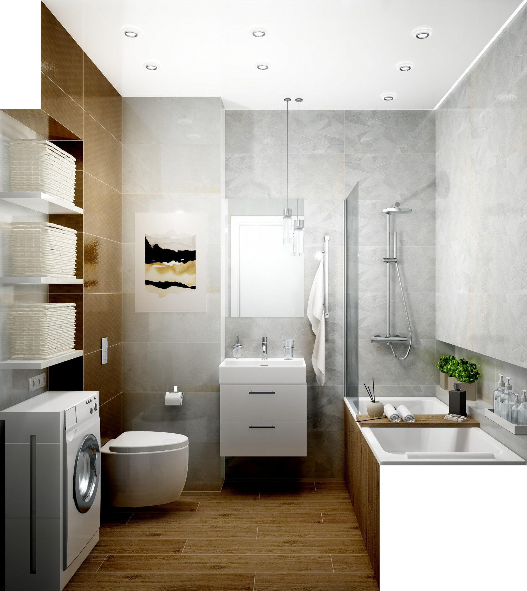 Керамогранит Treverkhome Rovere Rett. 20х120