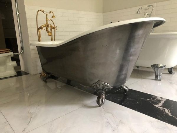 Чугунная ванна Goldman Element Loft 168x78x44 см с ножками и сифоном Чугунная ванна Goldman Element Loft 168x78x44 см с ножками и сифоном