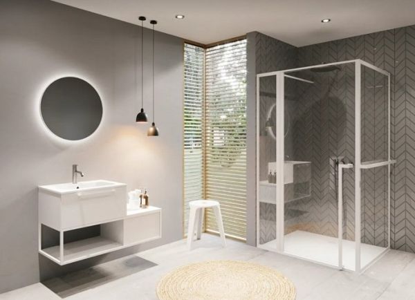 Душевой уголок Riho SZ Lucid GD203 1300 x 1000 x 2000 Black, GD213B100 Душевой уголок Riho SZ Lucid GD203 1300 x 1000 x 2000 Black, GD213B100