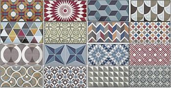 Декор Metro Patchwork Colours 7.5x15